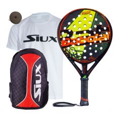 PACK BABOLAT DEFIANCE CARBON Y MOCHILA SIUX TRAIL 2.0