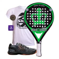 PACK BLACK CROWN COBRA Y ZAPATILLAS WILSON