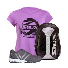 PACK VARLION V-PRO MAX MUJER Y MOCHILA SIUX TRAIL PLATA