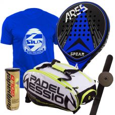 PACK ARES SPEAR Y PALETERO PADEL SESSION MATRIX 3