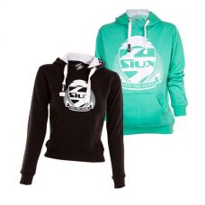 PACK SIUX 2 SUDADERAS BELICE MUJER NEGRO TURQUESA