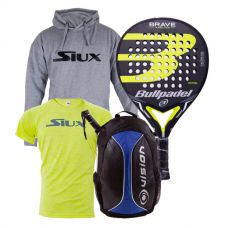 PACK BULLPADEL BRAVE Y MOCHILA VISION