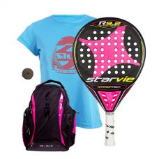 PACK STAR VIE R9.2 DRS CARBON SOFT FUCSIA Y MOCHILA SIUX DIABLO FUCSIA