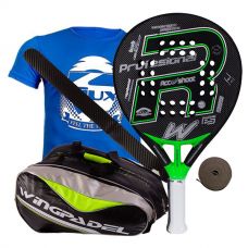 PACK ROYAL PADEL 790 WHIP PROFESIONAL PRO Y PALETERO WINGPADEL