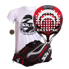 PACK ECLYPSE GALAXY ELITE Y PALETERO SIUX MASTERCOMBI ROJO