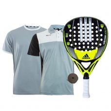PACK ADIDAS ADIPOWER ATTK 1.8 Y 2 CAMISETAS SIUX