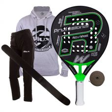 PACK ROYAL PADEL 790 WHIP PROFESIONAL PRO Y EQUIPACIN SIUX