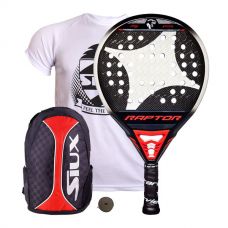 PACK STAR VIE RAPTOR PRO Y MOCHILA SIUX TRAIL 2.0 ROJO