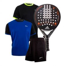 PACK ADIDAS REAL POWER CTRL LTD, 2 CAMISETAS SIUX Y PANTALON SIUX