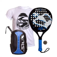 PACK BLACK CROWN ASIA SOFT Y MOCHILA SIUX TRAIL AZUL