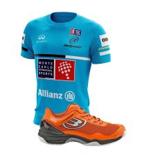 PACK BULLPADEL HACK KNIT 18 Y CAMISETA INTRIA PAQUITO NAVARRO