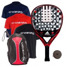PACK ADIDAS ADIPOWER ATTK SOFT 1.9, MOCHILA VISION Y 3 CAMISETAS