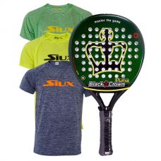 PACK BLACK CROWN PUMA Y 3 CAMISETAS SIUX
