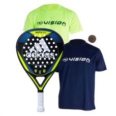 PACK ADIDAS MATCH 1.9 Y CAMISETAS VISION