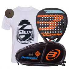PACK BULLPADEL VERTEX 2 2018 Y PALETERO MAXI OVER