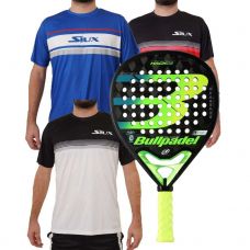PACK BULLPADEL HACK 20 Y 3 CAMISETAS SIUX