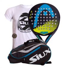 PACK HEAD STRATOS PRO Y PALETERO SIUX MASTERCOMBI AZUL