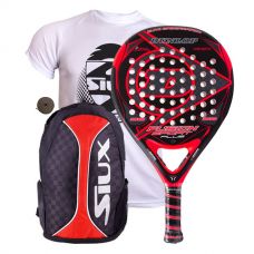 PACK DUNLOP FUSION SPORT PLUS Y MOCHILA SIUX TRAIL 2.0 RED
