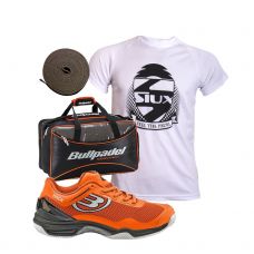 PACK ZAP BULLPADEL HACK KNIT NARANJA Y BOLSA BPP16001