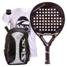 PACK SIUX CARBON II ORO Y MOCHILA TRAIL PLATA