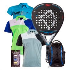 PACK KAITT FUSION, MOCHILA SIUX Y 3 POLOS SIUX