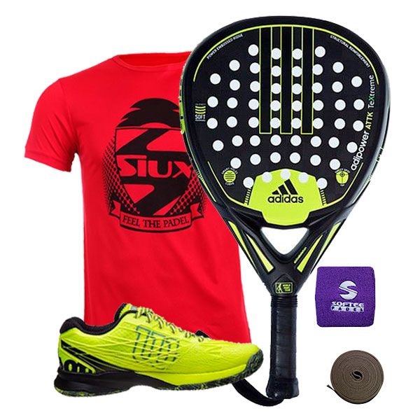 Pala de pádel Adidas Power Court Azul / Negro