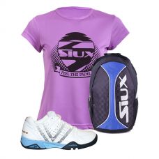 PACK VARLION V-PRO MAX S13 MUJER Y MOCHILA SIUX TRAIL 2.0 AZUL