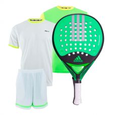 PACK ADIDAS REAL POWER CTRL 1.8, 2 CAMISETAS SIUX Y PANTALON SIUX