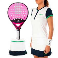 PACK ADIDAS REAL POWER CTRL 1.8 MUJER, POLO NOX PRO Y FALDA NOX PRO