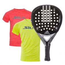 PACK ADIDAS ZUKUR ATTK PLATA CROMADO Y CAMISETAS SIUX