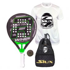 PACK ROYAL PADEL WHIP PROFESSIONAL Y BANDOLERA SIUX