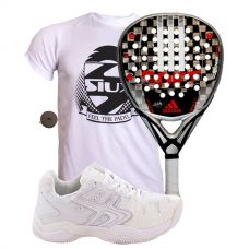 PACK ADIDAS ADIPOWER ATTK SOFT 1.8 Y SOFTEE WINNER 1.0 BLANCAS