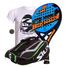 PACK BABOLAT REVENGE TOUR Y PALETERO SIUX MASTERCOMBI VERDE