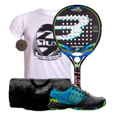 PACK BULLPADEL WING PRO Y ZAPATILLAS WILSON DEVO