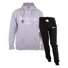 EQUIPACIN SIUX SUDADERA CLASSIC GRIS Y PANTALN FURTIVE NEGRO