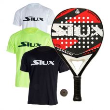 PACK SIUX TSUNAMI, CAMISETAS SIUX TEAM Y OVERGRIP