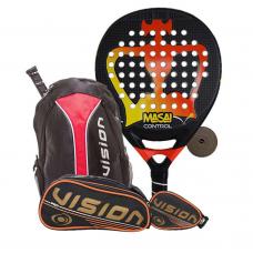 PACK BLACK CROWN MASAI CONTROL Y MOCHILA, NECESER Y MONEDERO VISION