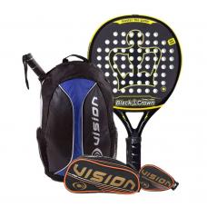 PACK BLACK CROWN REVOLUTION, MOCHILA, NECESER Y MONEDERO VISION