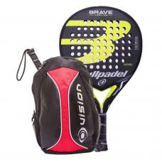 PACK BULLPADEL BRAVE Y MOCHILA VISION