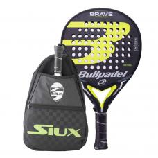 PACK BULLPADEL BRAVE Y BANDOLERA SIUX