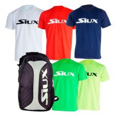 PACK SIUX TRAIL 2.0 SILVER Y 5 CAMISETAS SIUX