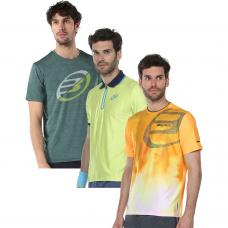 PACK CAMISETA BULLPADEL COGNE, ARANJU Y POLO BULLPADEL ALBIRES