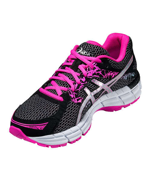 ZAPATILLAS ASICS GEL OBERON 10 NEGRAS Y ROSAS - PADELVIP