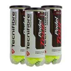 3 Botes de 3 Pelotas Tecnifibre Padel Tour