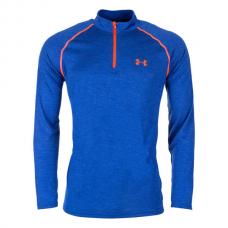 CAMISETA AZUL CREMALLERA TECH ZIP