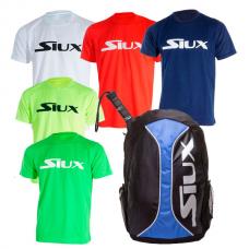 PACK SIUX TRAIL 2.0 AZUL Y 5 CAMISETAS SIUX