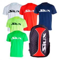 PACK SIUX TRAIL 2.0 ROJO Y 5 CAMISETA SIUX