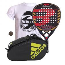 PACK BULLPADEL VERTEX LIMITED SERIES Y PALETERO ADIDAS CONTROL CRB