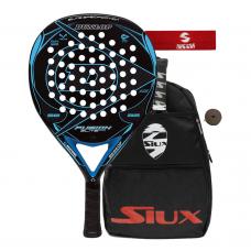 PACK DUNLOP FUSION ELITE PRO BLUE CON BANDOLERA SIUX, OVER Y CINTA