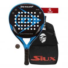 PACK DUNLOP EXPRESS BLUE, BANDOLERA SIUX, OVER Y CINTA